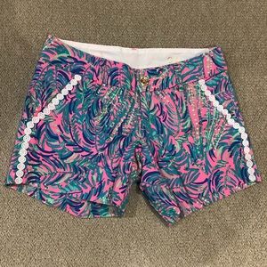 Lily Pulitzer Callahan shorts 5” inseam in size 0